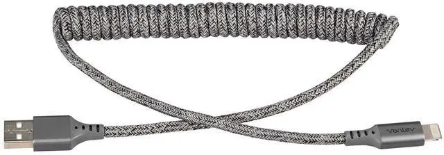 Main image of USB A to Apple Lightning High Speed Travel 3 Foot Cable