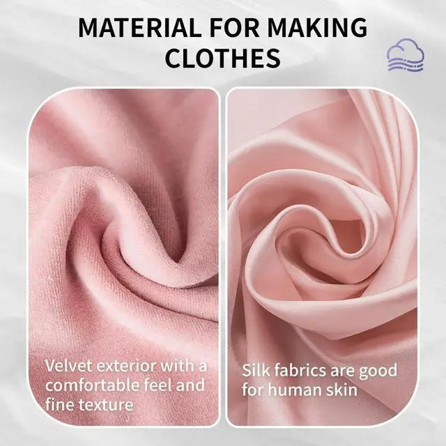 Alt view image 3 of 6 - Sleep Mask Bluetooth 5.4 Headphones Soft Wireless Headband Eye Mask Blackout with Microphone (Pink)