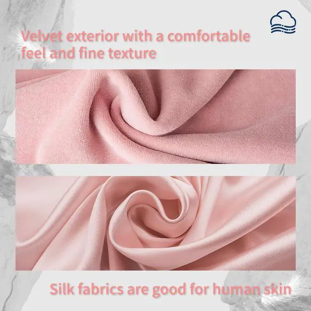 Alt view image 3 of 6 - Soft Sleep Eye Mask Bluetooth Headband Wireless Headphones, Adjustable Sleep Mask for Sleeping Meditation Insomnia Night Mask Music Eye Cover for Side Sleepers Airplane Travel, Pink