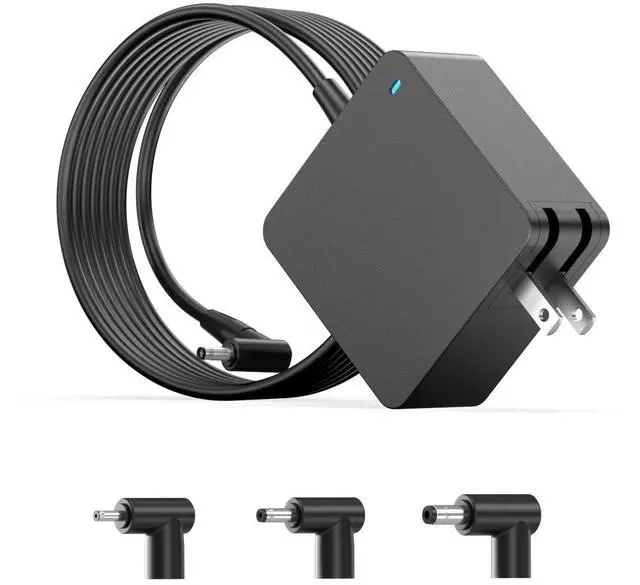 Main image of Laptop Charger Compatible with Asus VivoBook 15 16 17 14, Go 15 14 12, Flip 15 14, S15 S14 S13, Fit for Zenbook/Chromebook/EeeBook, Foldable Plug Power Adapter 65W/45W/33W