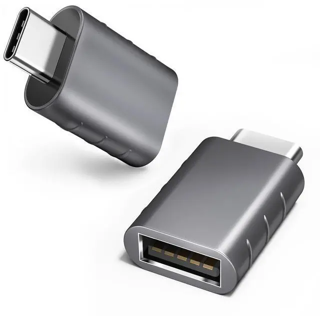 Main image of USB C to USB Adapter - Type C Thunderbolt 4 OTG Converter, USB Female to USB C Male Adapter High-Speed Data Transfer for MacBook Pro, iPad Pro 2020, Chromebook, Samsung Galaxy S20-S23 and More, 2 Pack