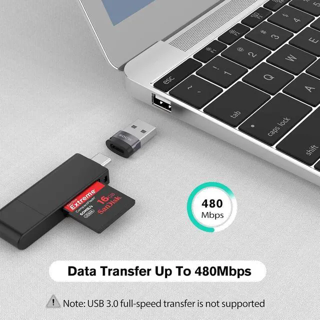 Alt view image 5 of 6 - USB C Female to USB Male Adapter 2.0 (Grey, 10 Pack)