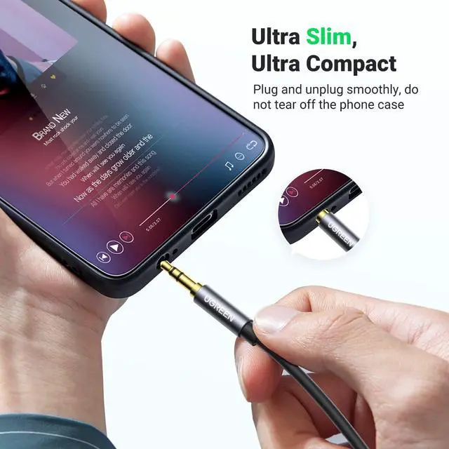 Alt view image 7 of 7 - Headphone Extension Cable 3.5mm Aux 3 Pole TRS Extender Cord 10FT