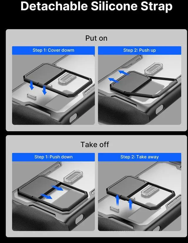 Alt view image 6 of 7 - ModCase for Steam Deck/Steam Deck OLED, PC0104 Modular Valve Steam Deck Case Include Protective Case, Face Cover, Cooling Fan, Metal Bracket and Strap - Cooler Set