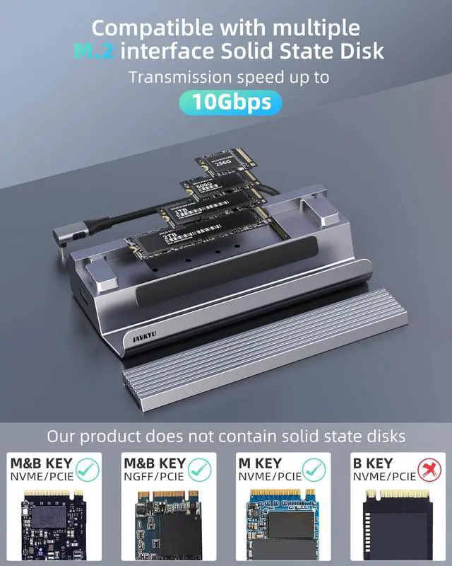 Alt view image 5 of 7 - Deck Dock, Steam Deck Docking Station (7 in 1) with HDMI/DP 4K@60Hz, Gigabit Ethernet, 10Gbps USB 3.2, 100W USB C PD Charging, USB 2.0, Compatible with Valave Steam Deck & ROG Alloy