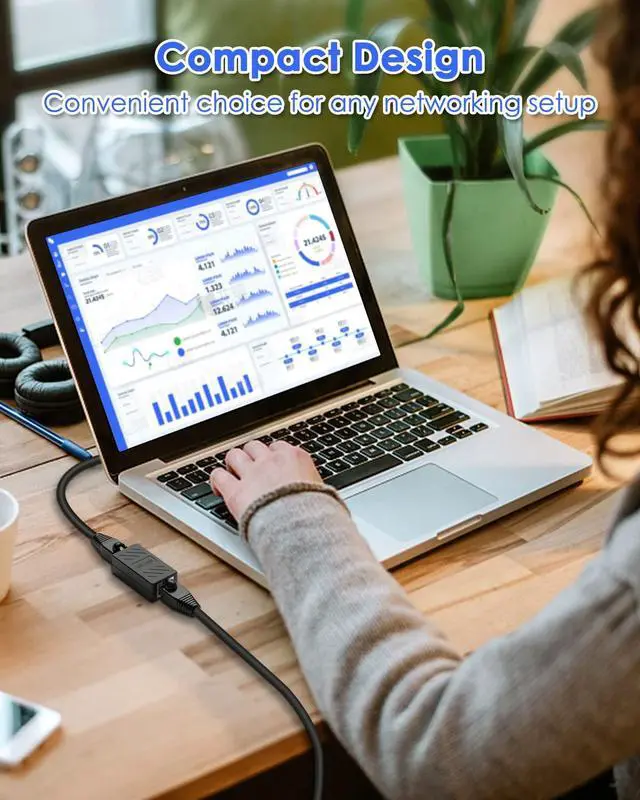 Alt view image 2 of 7 - RJ45 Coupler Ethernet Extender Connector, in-Line Coupler Female to Female Ethernet Cable Adapter for Cat7 Cat6 Cat5 Cat5e Ethernet Cable (30 Pack)