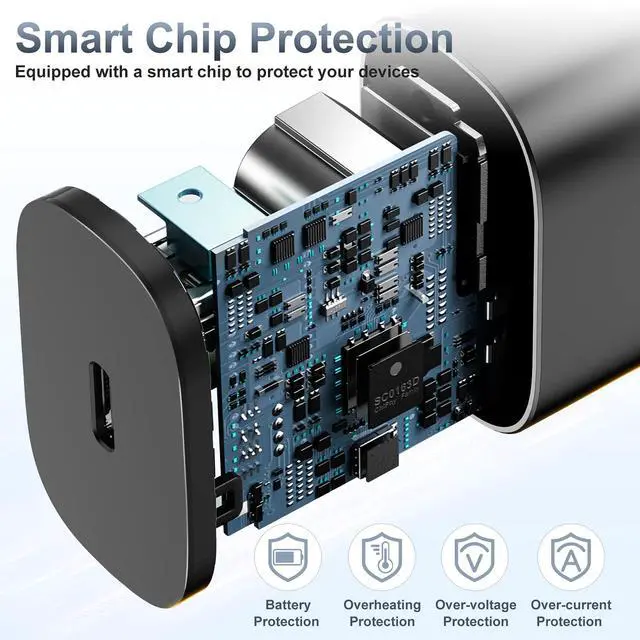 Alt view image 3 of 7 - 2Pack 25W Super Fast Charger Type C 6ft, USB C Wall Charging and Long Android Phone Charger Cable Cord for Samsung Galaxy S25 Ultra/S25 Plus/S25/S24+/S24 Ultra/S23 Ultra/S22 Plus/S21/Note 20/Note10+