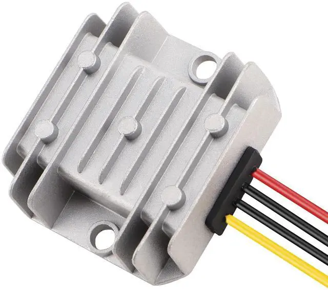 Alt view image 7 of 7 - Adjustable Voltage Regulator, IP68 Waterproof DC to DC Buck Converter 8-35V to 3-24V 5A, Aluminum Protective Case Step Down Converter 5V 12V Power Supply