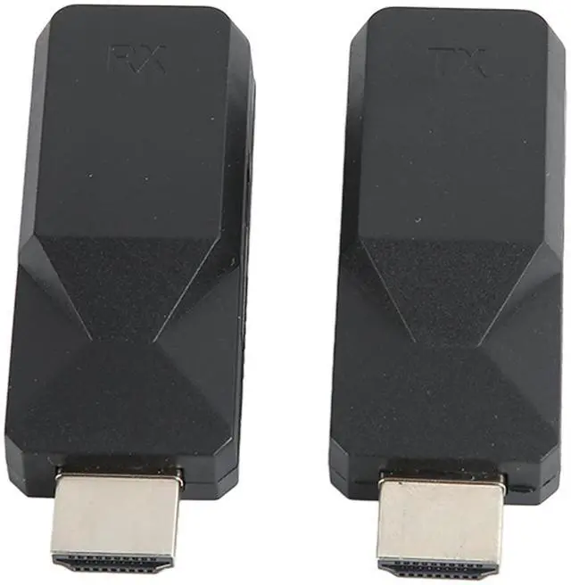 Main image of HDMI Transmitter and Receiver, 165ft Cat5 Cat6 Ethernet RJ45 to HDMI Extender Full HD 1080P HDMI Extender Kit for Laptop, PC, gernie2fxtup5e3r