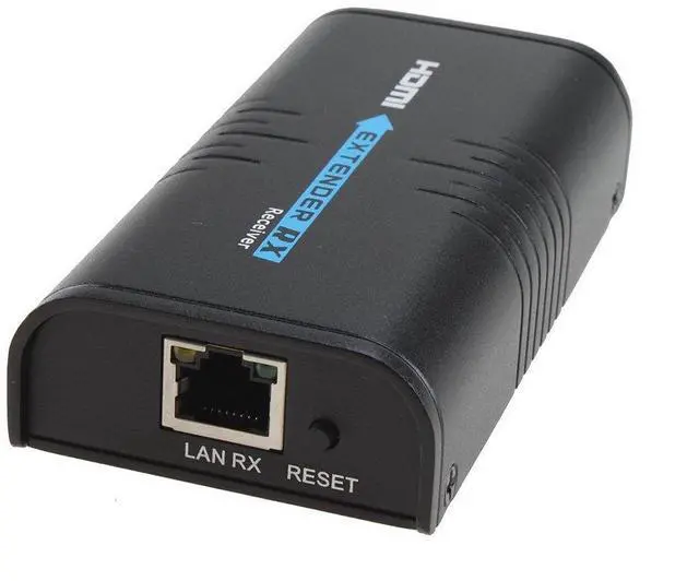 Main image of 1080P Full HD LKV373A HDMI 1080P Receiver for Extender Over CAT5E CAT6 LAN- Supports 100-120M Ethernet Bandwidth HDCP Compliant, extends HDMI Signal to TCP/IP