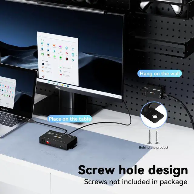 Alt view image 6 of 7 - 1x2 HDMI Extender Splitter, 1080P@60Hz HDMI Over Ethernet, Up to 165 FT Transmission Over CAT5e/6/7, 2 Channel Transmission with 2 Loop Out, Supports IR Control, 3D, HDCP, EDID, POC