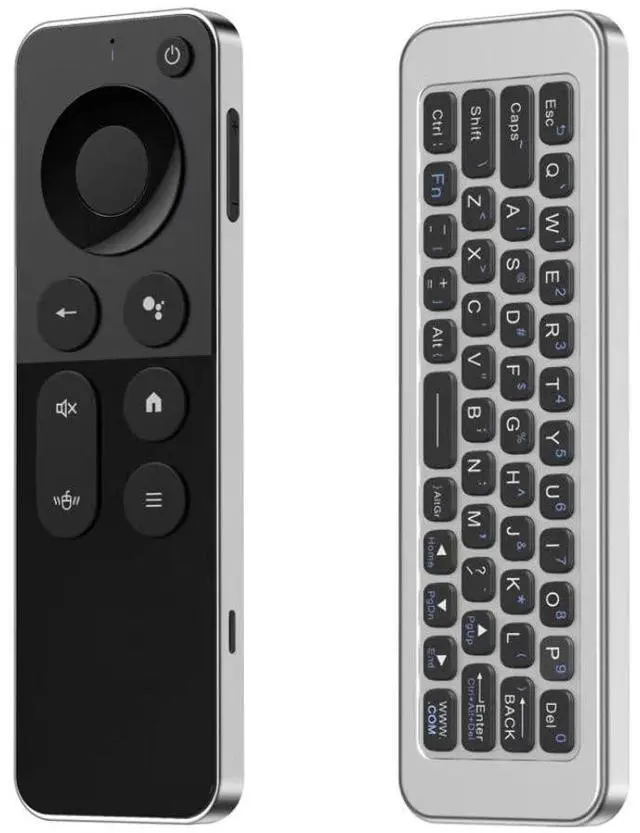 Main image of Bluetooth Air Mouse Remote Keyboard, 2.4G Wireless Keyboard Combo Plug & Play Handheld Remote Control for Android TV Box, PC, HTPC, Smart TV, Projector