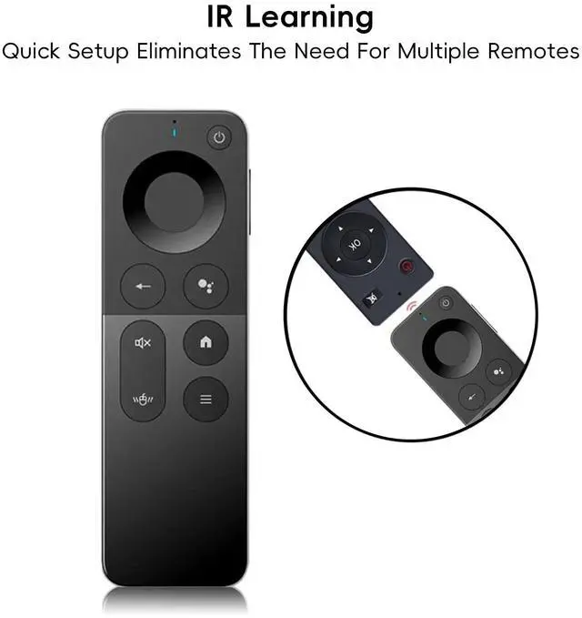 Alt view image 5 of 7 - Bluetooth Air Mouse Remote Keyboard, 2.4G Wireless Keyboard Combo Plug & Play Handheld Remote Control for Android TV Box, PC, HTPC, Smart TV, Projector