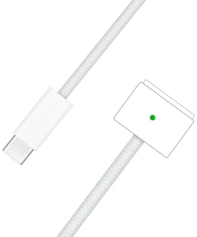 Alt view image 2 of 7 - 140W USB C Charger Replacement for Mac Book Pro 16 14 inch Mac Book Air 15 13 inch,2025 2024 2023 2022 2021 M1 M2 M3 M4 Fast Charging Include 6.6ft USBC to 3 Cable