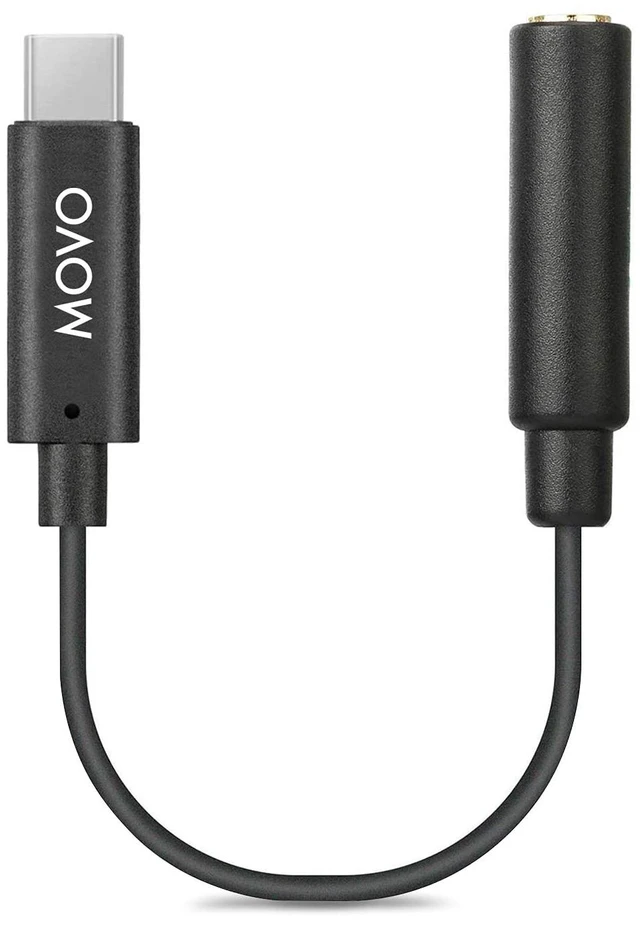 Main image of UCMA-2 3.5mm TRRS Mic to USB-C Adapter for Android, iPhone and GoPro Connect lav and phone mics with a 4-pole plug to Galaxy, Pixel, iPhone 15 and later, USB-C iPads and GoPro HERO cameras