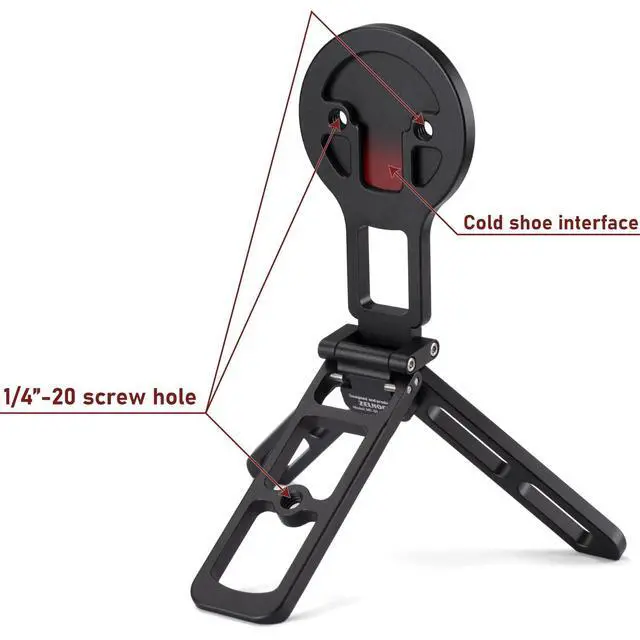 Alt view image 6 of 7 - MagSafe Compatible Pocket-Sized Tripod - Sturdy Magnetic Hold, Height-Adjustable for MagSafe Phones, Ideal for Vlogging