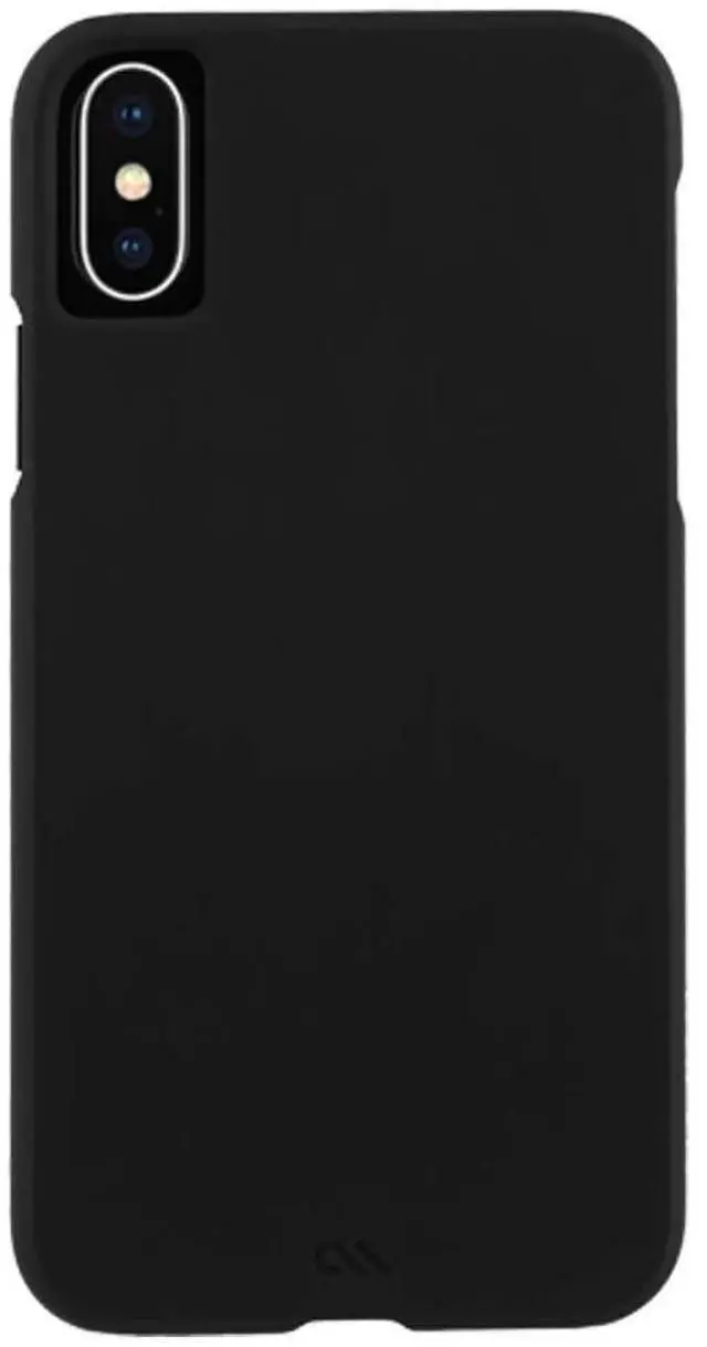 Alt view image 2 of 6 - Case-Mate Barely There Case for iPhone Xs and iPhone X - Matte Black