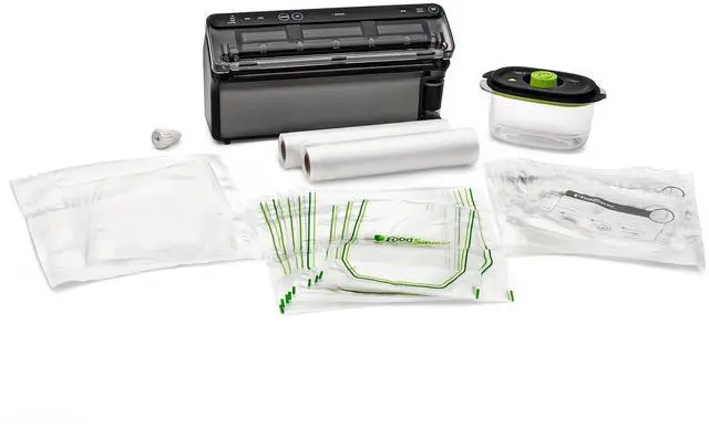 Main image of FoodSaver Elite All-in-One Liquid+ Vacuum Sealer with Bags