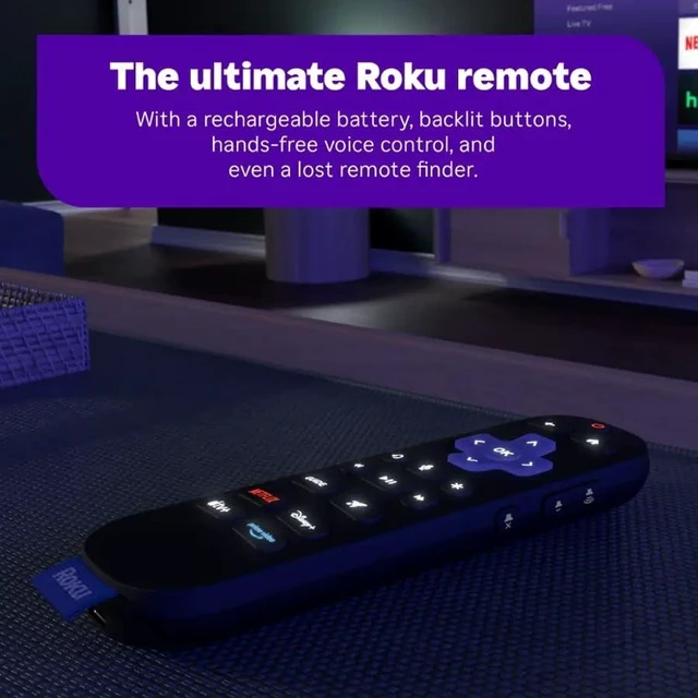 Alt view image 4 of 7 - Ultra Ultimate Streaming Player, 4K Streaming Device for TV, Dolby Vision & Atmos, HDR10+, Rechargeable Voice Remote Pro, Bluetooth & Wi-Fi 6, Backlit Buttons, with USB Extension Cord and HDMI