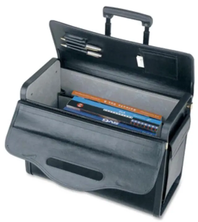 Alt view image 4 of 6 - Lorell LLR61613 Oversized Rolling Catalog Case