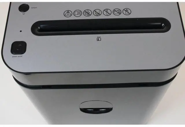 Alt view image 12 of 14 - PX1201 Cross Cut Shredder 12 Per Pass - for shredding Paper, CD, Credit Card, DVD