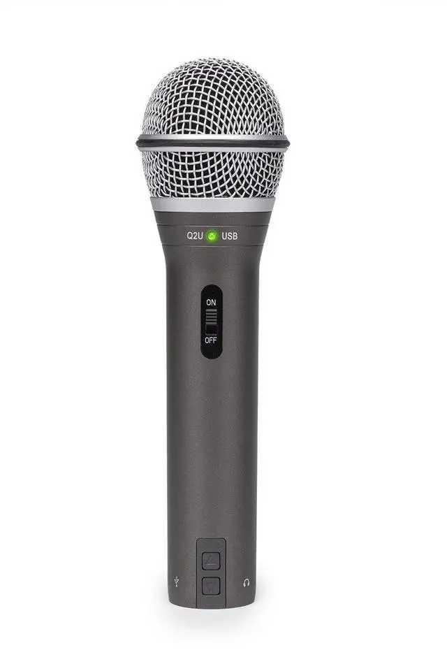 Alt view image 2 of 7 - Q2U Dynamic USB-C/XLR Microphone
