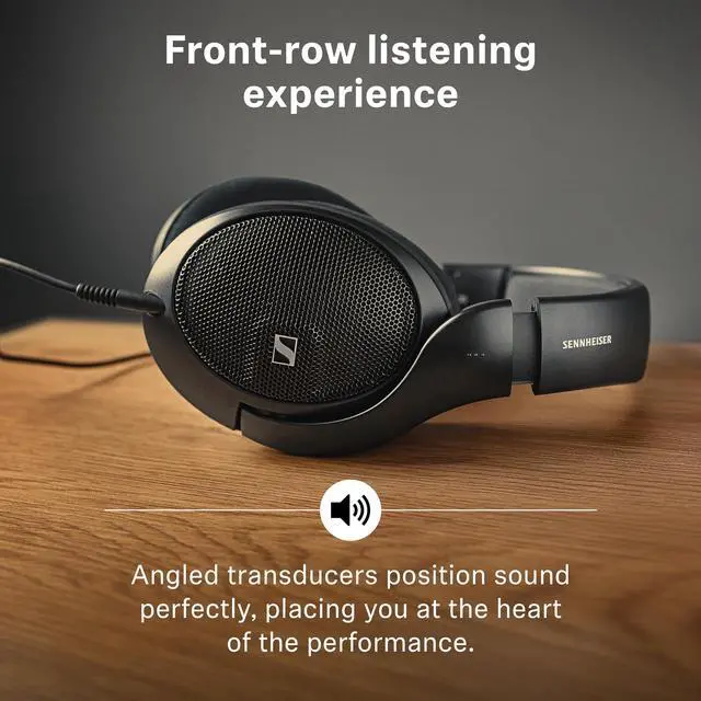Alt view image 5 of 7 - HD 560S Open-Back Over-Ear Wired Headphones, Black