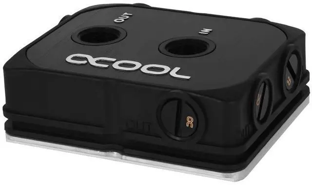 Alt view image 2 of 5 - Alphacool Eisblock XPX Pro 1U CPU Water Block, G1/4, Copper, Black (12936)