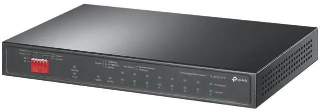 Main image of TL-SG1210PP | 8 Port PoE Switch | 6 PoE+ and 2 PoE++ Ports @123W, w/ 2 Uplink Gigabit Ports + 1 Combo SFP Slot | Plug & Play | Priority, Extend & Isolation Mode | QoS, IGMP, PoE Auto Recovery