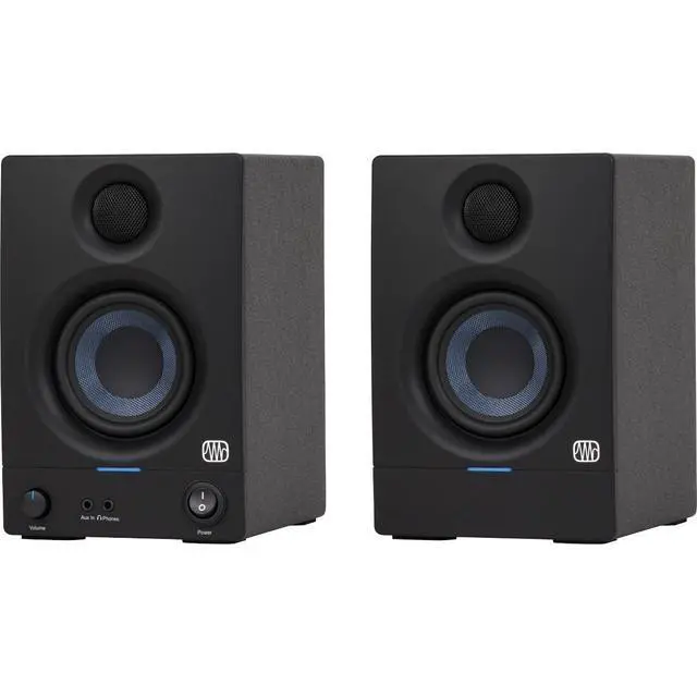 Alt view image 14 of 14 - PreSonus Eris 3.5 3.5" 50W Active Media Reference Monitor, Pair, Black