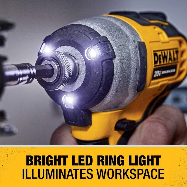 Alt view image 4 of 7 - ATOMIC 20V MAX* Impact Driver, Cordless, Compact, 1/4-Inch, Tool Only (DCF809B)