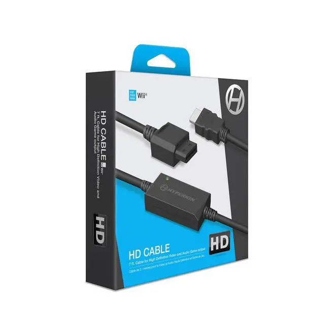 Alt view image 2 of 3 - HD Cable for Wii | HD Video & Audio Cable 10ft Plug and Play