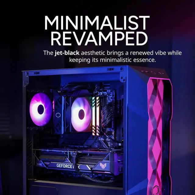 Alt view image 2 of 7 - Hyper 212 PRO ARGB CPU Air Cooler 120mm High Performance PWM Fan, 4 Copper Heat Pipes, Sleek Design Top Cover, Low Noise & Easy Installation, AMD AM5/AM4 & Intel LGA 1851/1700