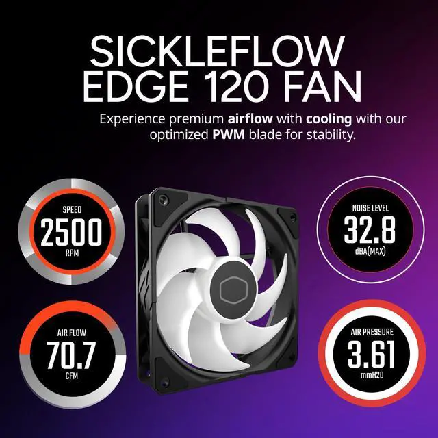 Alt view image 5 of 7 - Hyper 212 PRO ARGB CPU Air Cooler 120mm High Performance PWM Fan, 4 Copper Heat Pipes, Sleek Design Top Cover, Low Noise & Easy Installation, AMD AM5/AM4 & Intel LGA 1851/1700