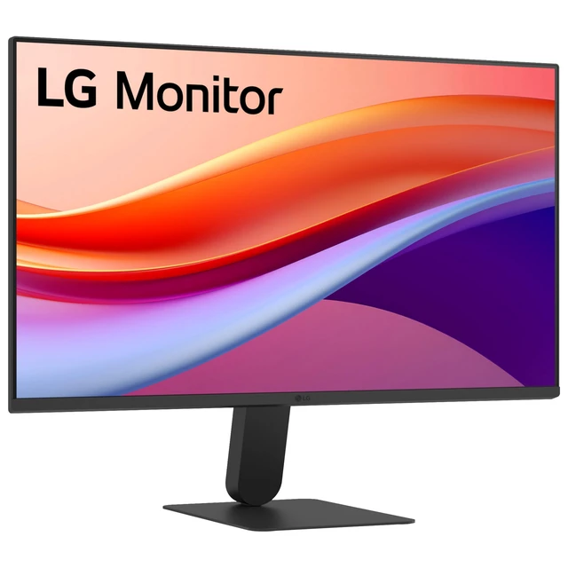 Alt view image 2 of 7 - LG 24U411A-B 24-inch Full HD (1920 x 1080) IPS Computer Monitor, 120Hz, HDR10, Reader Mode, Flicker Safe, HDMI, Slim Stand Base, Black