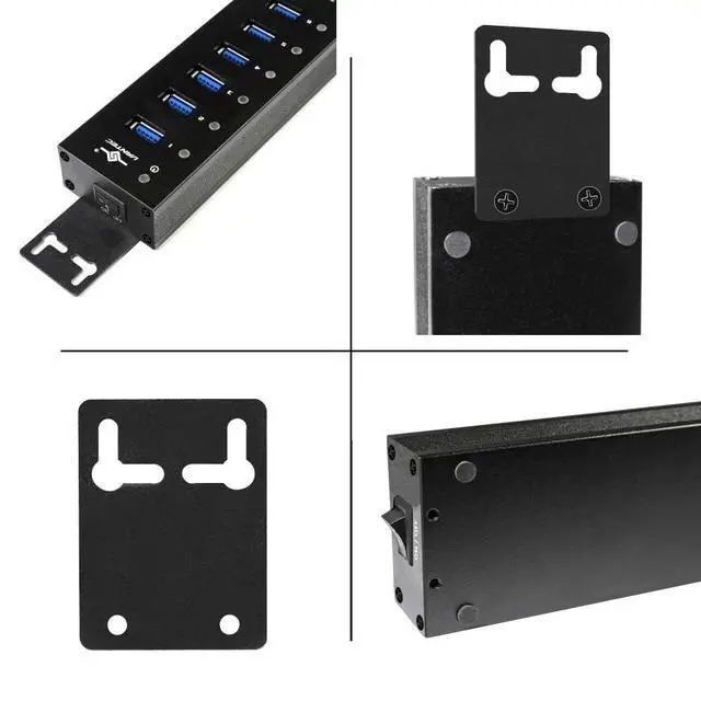 Alt view image 5 of 7 - 10-PORT USB 3.1 HUB WITH POWER ADAPTER