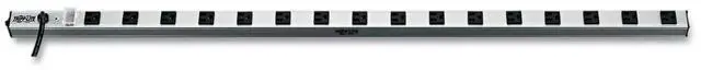 Main image of 16-Outlet Bench & Cabinet Power Strip, 48in Length, 15A 120V, 15ft / 4.57M Cord with 5-15P Plug, Black, (PS4816)