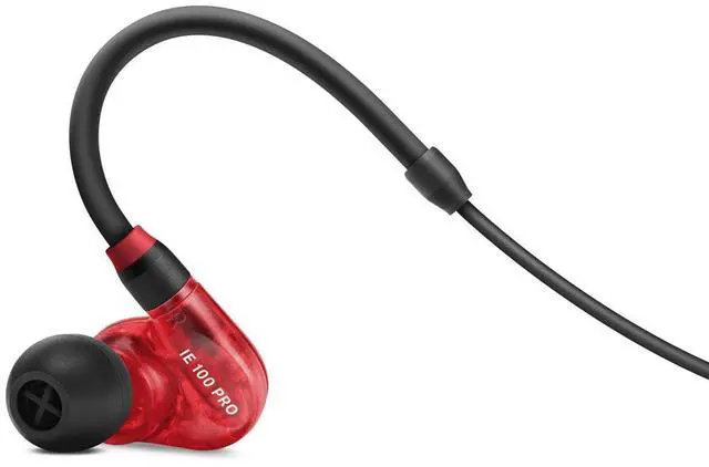 Alt view image 5 of 7 - Pro Audio IE 100 Pro Wired In-Ear Monitor, Red