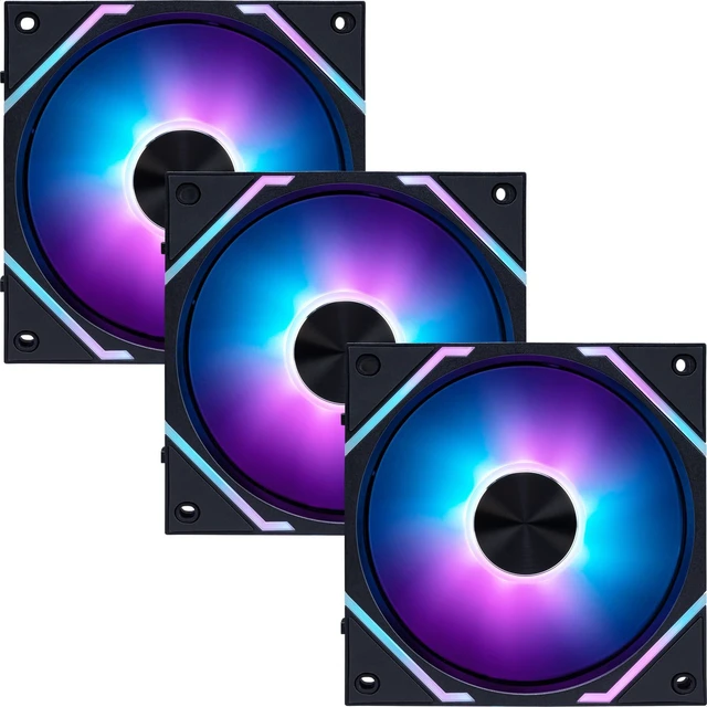 Main image of MSI MPG EZ120 ARGB-3B Fan - 120mm ARGB Fan, Patented Magnetic Connector Block, Daisy-Chain Connection, Fluid Dynamic Bearing + Extra nut Fixing, Fan hub, Mystic Light & Cooling Wizard Support