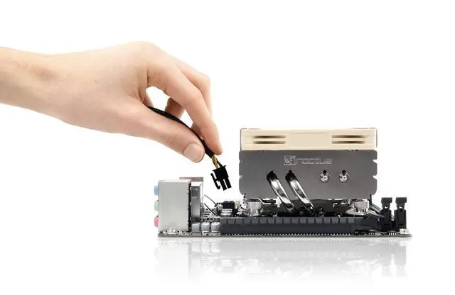 Alt view image 5 of 6 - NH-L9x65, Premium Low-Profile CPU Cooler (65mm, Brown)