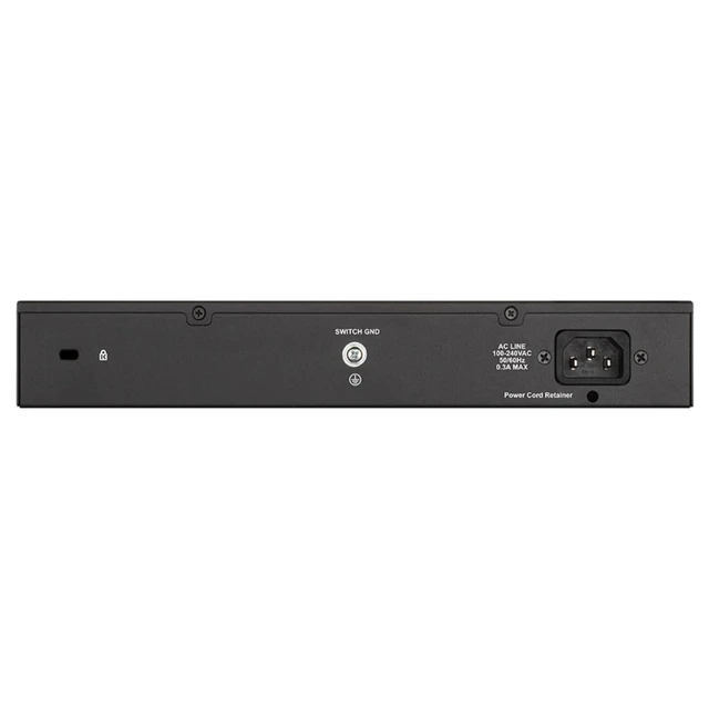 Alt view image 3 of 5 - D-Link DGS-1024D, Ethernet Switch, 24 Port Gigabit Unmanaged Fanless Network Hub Desktop or Rack Mountable, Black