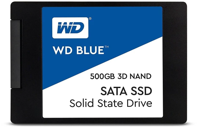 Alt view image 13 of 14 - WD Blue 3D NAND 500GB Internal SSD - SATA III 6Gb/s 2.5"/7mm Solid State Drive - WDS500G2B0A