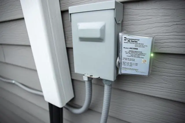 Alt view image 2 of 5 - AG3000 HVAC Surge Protective Device, 120/240 VAC | UL Listed with TPMOV Technology, a Type 4X Outdoor Enclosure, and Dual LED Indicators Showing Protection Status