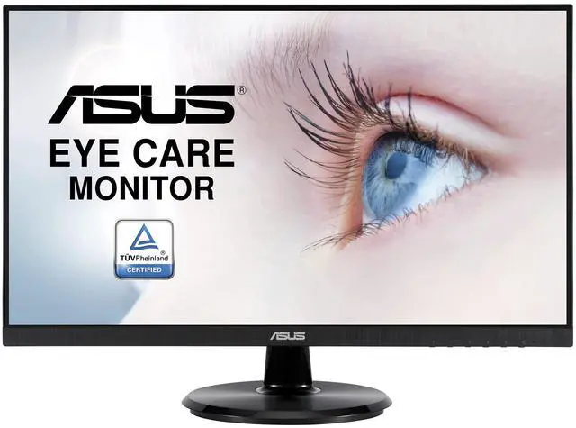 Main image of 24-Inch Desktop Monitor - 1080P Full HD, 75Hz, IPS, Adaptive-Sync/FreeSync, Eye Care, HDMI DisplayPort VGA, Frameless, VESA Wall Mountable - VA24DQ