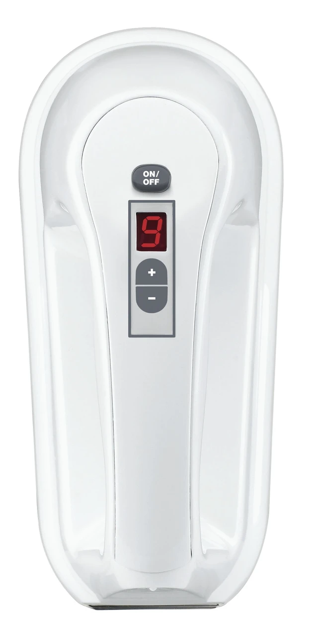 Alt view image 3 of 4 - Power Advantage PLUS 9-Speed Hand Mixer, 220W-Motor Hand Blender Electric Mixer with 9 Speed Settings, Extra-Long Dishwasher-Safe Beaters, 3 Low Mixing Speeds, Storage Case, HM-90S, White