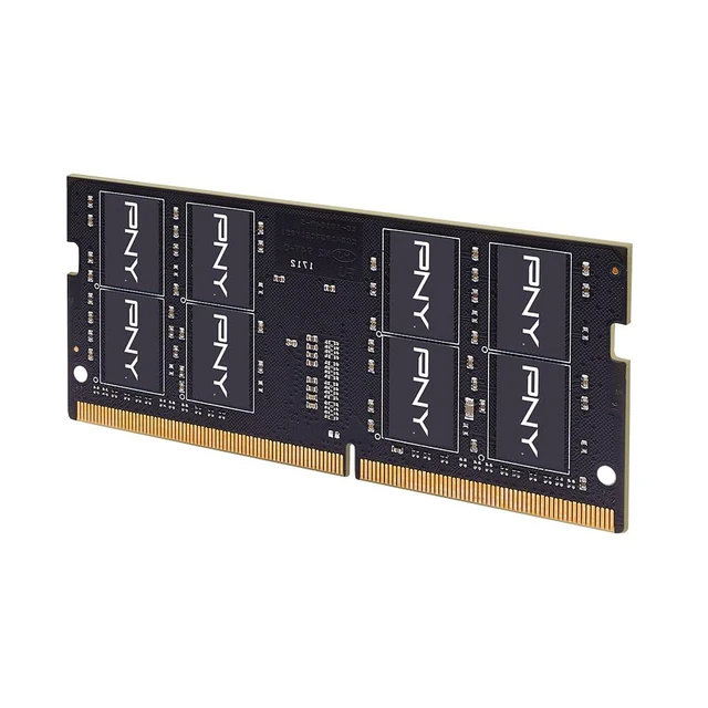 Alt view image 2 of 13 - PNY - Performance 16GB 3200MH DDR4 DRAM CL22 SODIMM Notebook/Laptop Memory - Black (MN16GSD43200-TB)