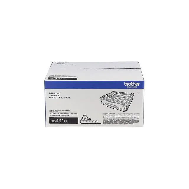 Alt view image 4 of 5 - Printer DR431CL Drum Unit-Retail Packaging, White