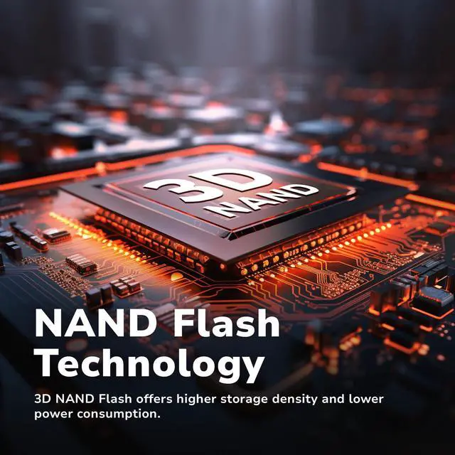 Alt view image 6 of 7 - DATO 1TB SSD M.2 2280 PCIe Gen3x4 NVMe Internal Solid State Drive, Up to 3300/3100 MB/s, DP700Pro Series