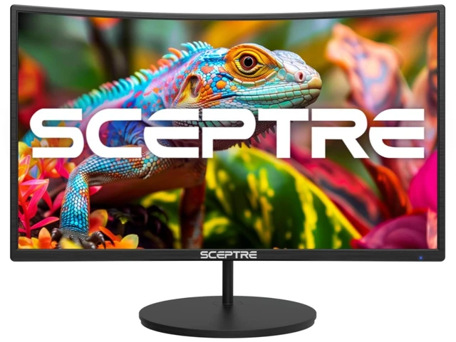 Main image of New! Curved 27-inch Gaming Monitor 100Hz 1080p R1500 98% sRGB HDMI x2 VGA Build-in Speakers, VESA Wall Mount Machine Black 2026 (C275W-1920RN Series)