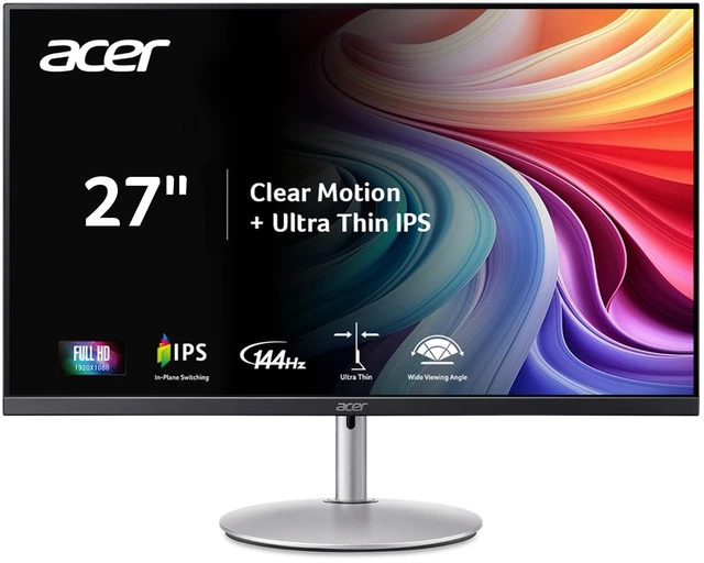 Main image of SH273 P1si 27" IPS Full HD (1920 x 1080) Zero-Frame Gaming Office Monitor | AMD FreeSync Technology | Up to 144Hz Refresh | 1ms (VRB) | Tilt, Height Adjustment & Swivel | HDMI & VGA Ports